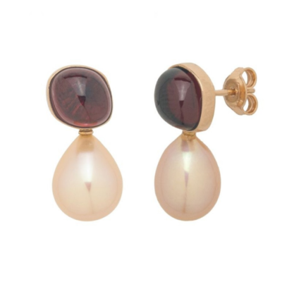 Jewelry MIMI | Earrings Blanche Garnet