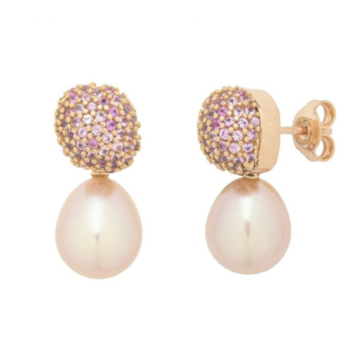 Jewelry MIMI | Earrings Blanche Pink Sapphires