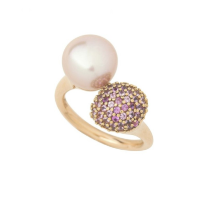 Jewelry MIMI | Ring Blanche Pink Sapphires