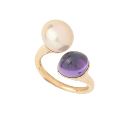 Jewelry MIMI | Ring Blanche Amethyst