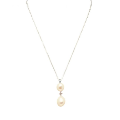 Jewelry MIMI | Pendant Blanche Rose Pearls