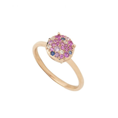 Jewelry MIMI | Mimiland Pave Rose Gold Ring